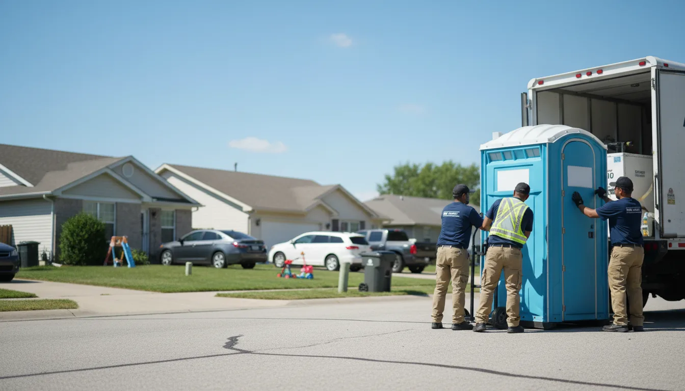 Standard Porta Potty Rentals in Trilla, IL near me